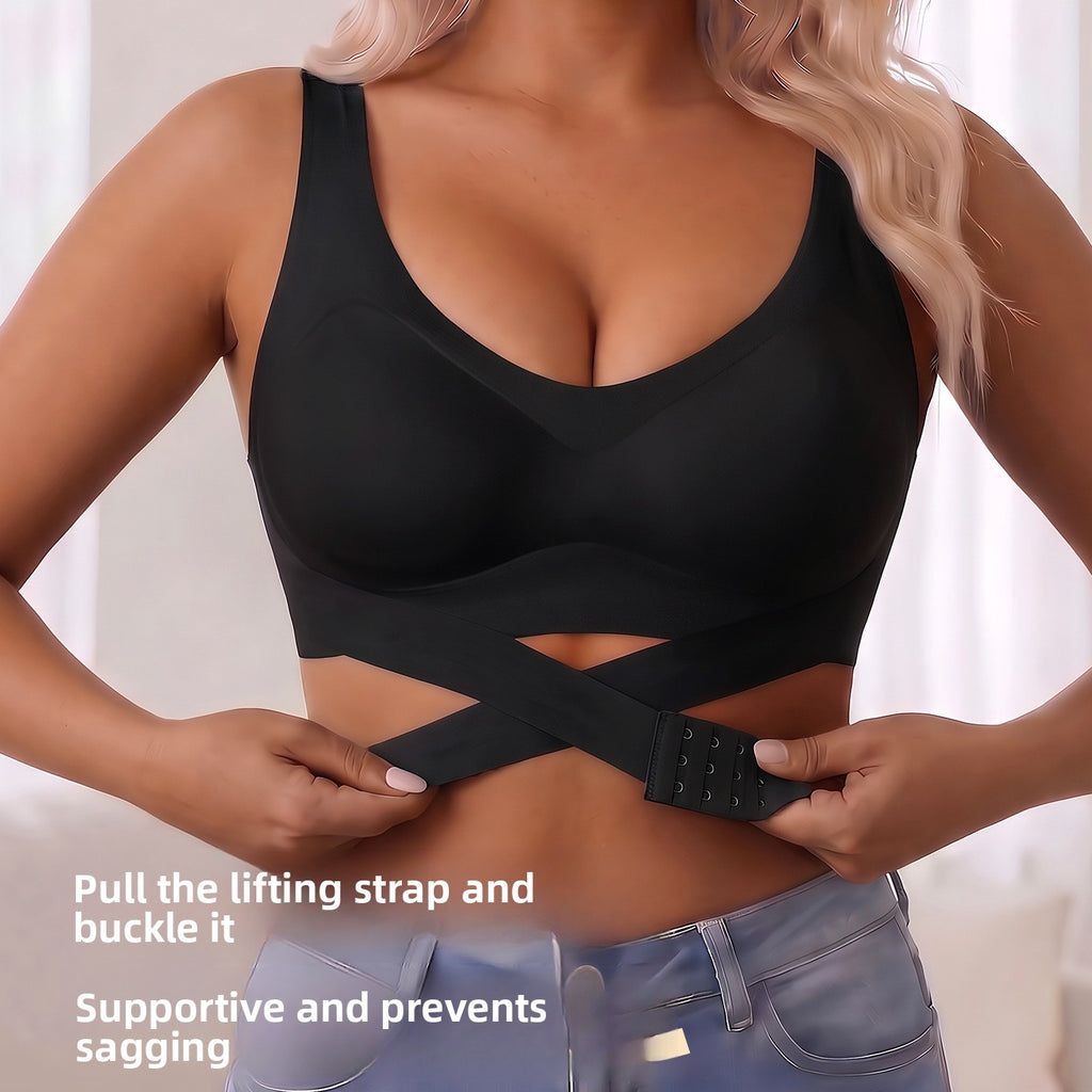 Brasier deportivo antibacterial con copas fijas y soporte